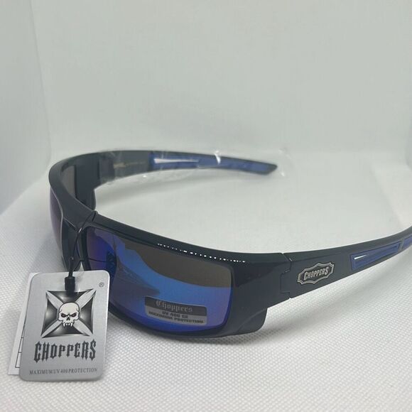 Choppers Biker Mirrored Sunglasses - Picture 1 of 3